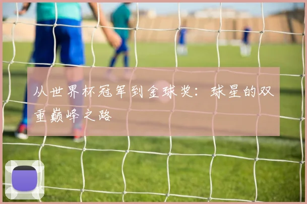 从世界杯冠军到金球奖：球星的双重巅峰之路