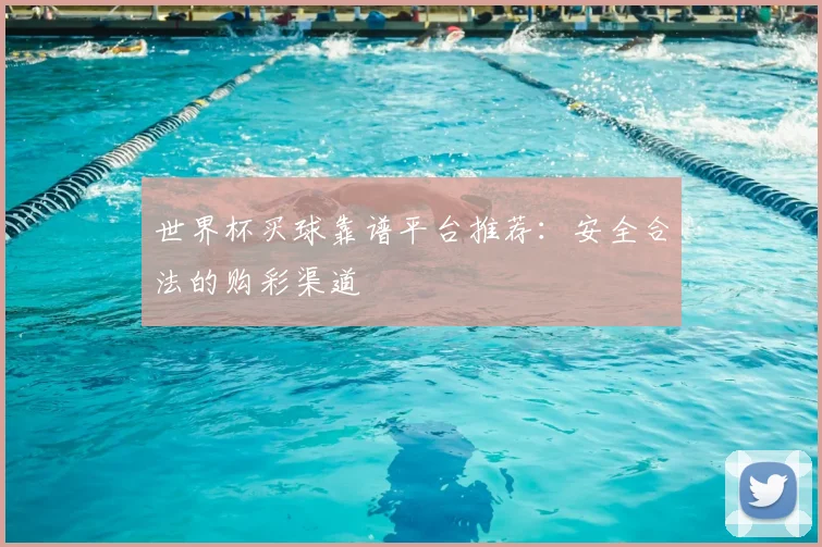 世界杯买球靠谱平台推荐：安全合法的购彩渠道